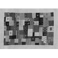 thumbnail image 1 of Ahgly Company Indoor Rectangle Abstract Gray Contemporary Area Rugs, 5' x 8', 1 of 1