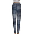 thumbnail image 2 of WILLBEST Pantalones Casuales elegantes para Mujer, Cintura Alta, Pierna Ancha, Cintura Elástica Cómoda para Uso Diario y Actividades al Aire Libre. Extra Grande, 2 of 8