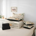 thumbnail image 4 of Queen Bed in a Bag Camping Comforter Set with Sheets 7Pieces All Season Rustic Camper Bedding Sets with Comforter, Pillow Sham, Flat Sheet, Fitted Sheet and Pillowcase, 4 of 5
