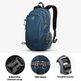 thumbnail image 4 of WATERFLY Unisex 30L Small 600D Durable Hiking Travel Nylon Backpacks Daypack,Dark Blue, 4 of 7