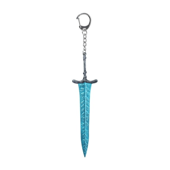 iirukaa Game ER Dark Moon Greatsword Keychain Weapon Keychain Pendant  Ornament Game Props Accessories Merch Creative Lightweight