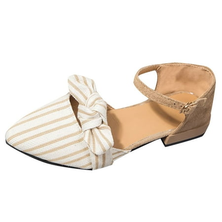 

nsendm Casual Sandals with Heels for Women Sandals For Women Ladies Chunky Heel High Womens Leopard Print Sandals Sandal Beige 7