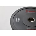 thumbnail image 4 of Sunny Health & Fitness discos de peso olímpicos de goma Elite de 2 pulgadas, de 10 a 55 libras., 4 of 5