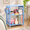 Sky Blue, variant on Purple Metal End Table With Hooks And Holder For Bedroom, Living Room, Dorm, Office