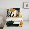 thumbnail image 5 of Homewish Mid-Century Plants Print Twin Comforter Sets,Boho Lines Art Bedding Set,Cream,Light Gray Reversible,2pcs,1 Comforter and 1 Pillowcase, 5 of 7
