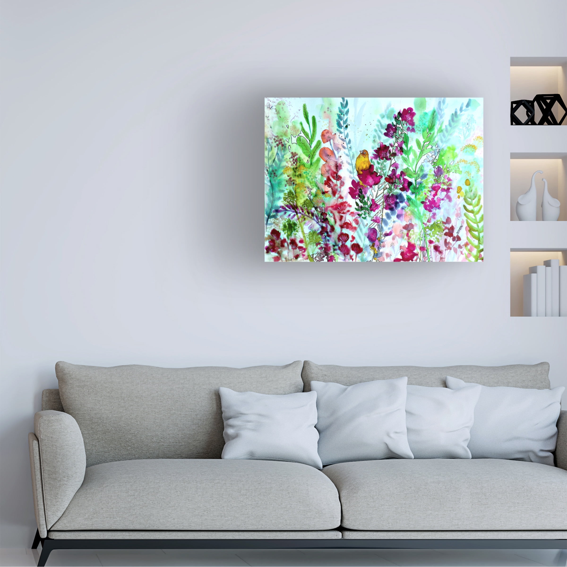Sylvie Demers 'Revivre' Canvas Art
