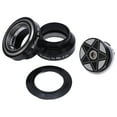 thumbnail image 4 of Juego de dirección para bicicleta de montaña con doble rodamiento, proceso CNC, vástago de horquilla delantera negra, grupo de rodamientos para cuadro de 34 mm, 4 of 14