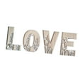 thumbnail image 4 of Estatua con letras en inglés, obra de arte, escultura, decoración del hogar, artesanía, adorno de mesa novedoso Adorno de AMOR, 4 of 8