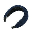 thumbnail image 4 of Unique Bargains 1 Pc Fashion Knitted Wide Headbands for Women Dark Blue, 4 of 6