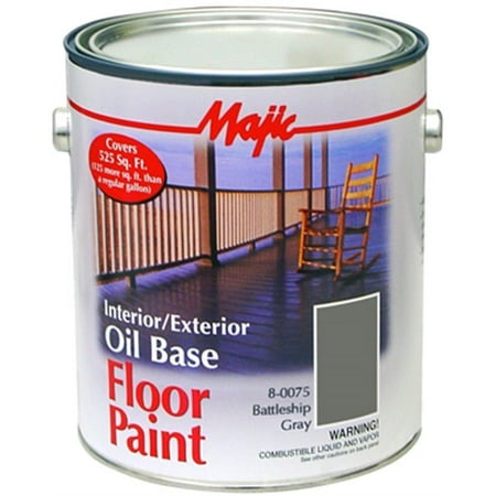 8 0120 Gal Bat Ship Gray Latexint Ext Floor Paint Yenkin Majestic 8 0120 Gal Bat Ship Gray Latexint Ext Floor Paint Yenkin Majestic Corp