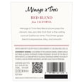 thumbnail image 7 of Menage a Trois California Red Blend Red Wine, 750 ml Glass Bottle, 13.5% ABV, 7 of 7