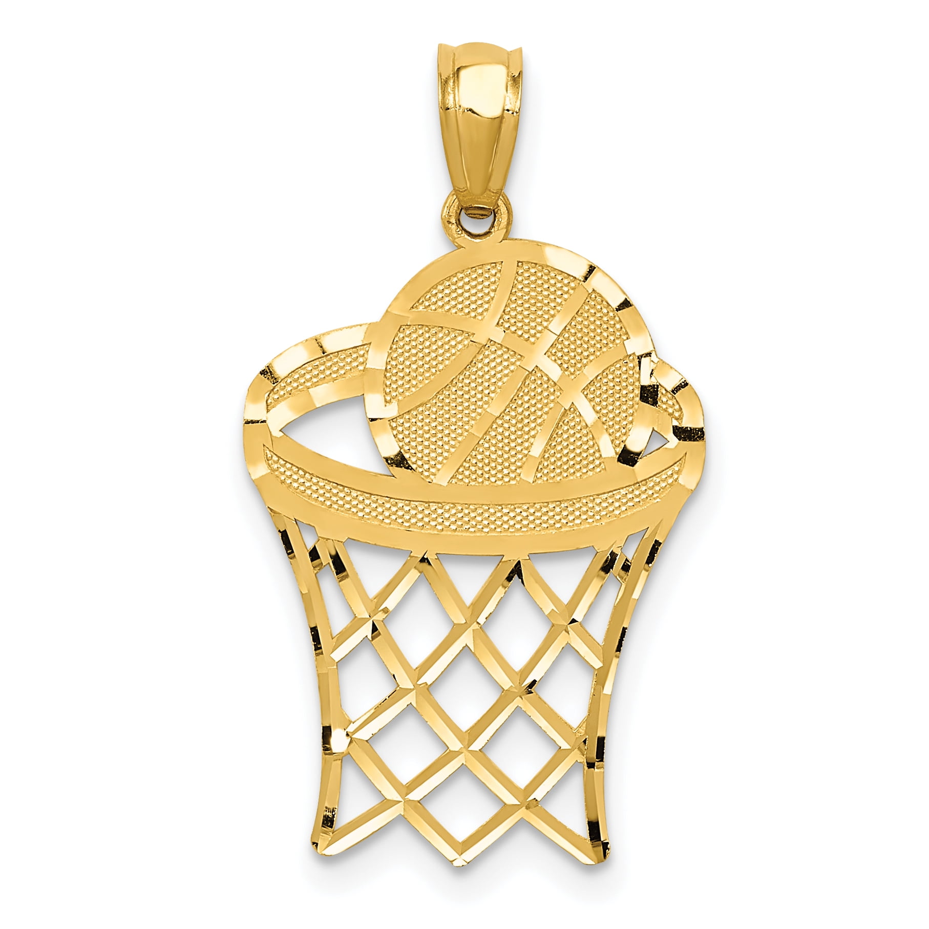 Basketball pendant gold online
