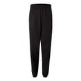 thumbnail image 5 of Hanes EcoSmart Men's Fleece Sweatpants, Comfortable, Soft Cotton Blend Lounge Pants, Black, S, 5 of 6