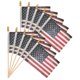 thumbnail image 5 of Handheld American Flag 10Pcs Easy Handheld Polyester Stick National Flag Decoration, 5 of 5