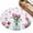 White, variant on Pink Tulips Entryway Rug 2x3ft Washable Non Slip Bathroom Rug Low Pile Indoor Floor Front Door Mat Rustic Floral Flowers Petals Brown Rectangle Area Rugs Carpet for Kitchen Office Dining Room Home