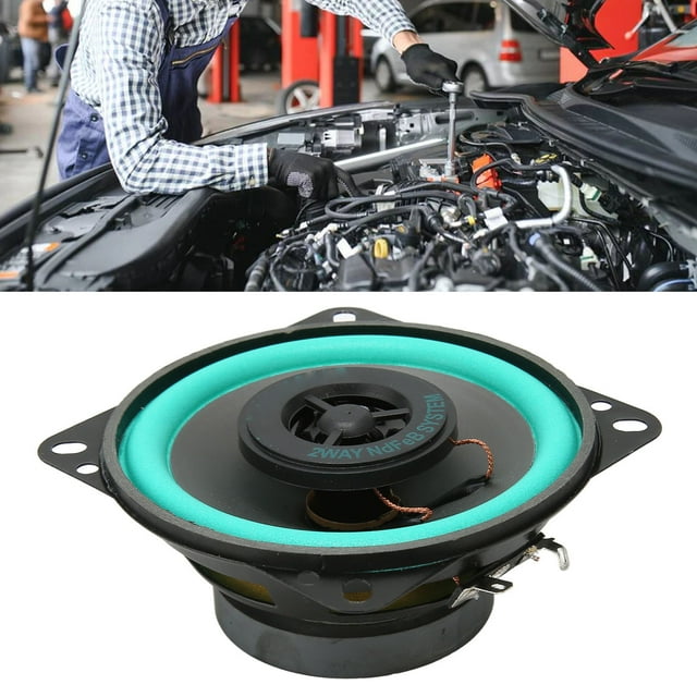 Car Speakers, Coaxial Car Loudspeaker High Fidelity Wear Durable High Sensitivity For Car Sound Systems