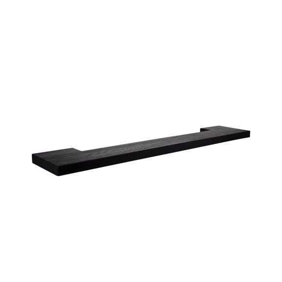 Native Trails MSO288 Solace 34" Wood Bathroom Mirror Shelf Only - Midnight Oak