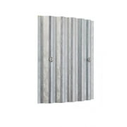 Craftmade Lighting ICH1730-GV Chimes - Recessed Corrugated Chime - 6.75 inches wide by 7.75 inches high   Galvanized Finish with Blade Finish