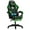 Green, variant on Hoffree Gaming Chair Massage Game Chair with Footrest and Massage Lumbar Support Ergonomic Computer Chair Height Adjustable with Swivel Seat and Headrest