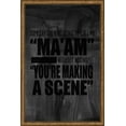 thumbnail image 1 of Someday They're Going to Call Me Ma'am Without Making A Scene Tin Sign Chalk Board Wall Art Decor Funny Gift 12 x 18 Inch, 1 of 3