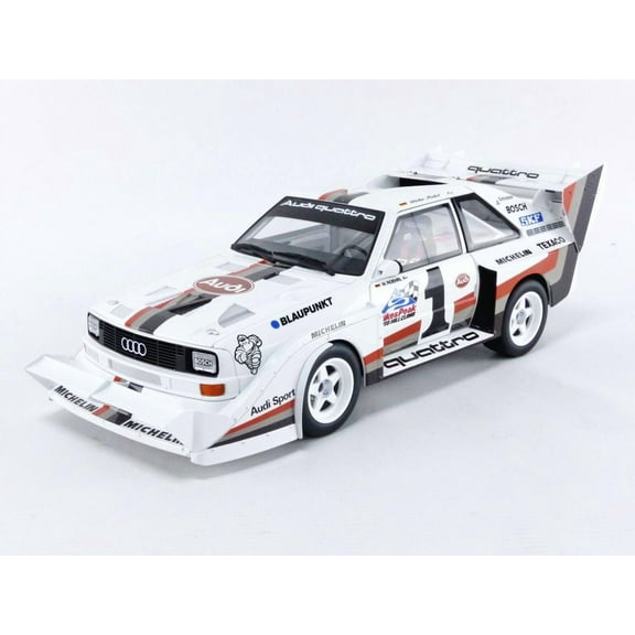 Autoart 88700 No.1 Walter Roehrl Winner Pikes Peak 1 by 18 Scale Model Car for Audi Quattro S1