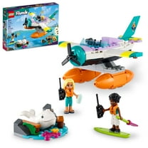 LEGO Friends Sea Rescue Plane 41752 Building Toy, Creative Fun for Girls and Boys Ages 6 , Includes 2 Mini-Dolls and a Whale Plus Lots of Accessories, Gift for Grandchildren or Kids Who Love Sea Life
