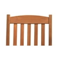thumbnail image 3 of Mainstays Outdoor Wood Porch Rocking Chair, Natural, 3 of 8
