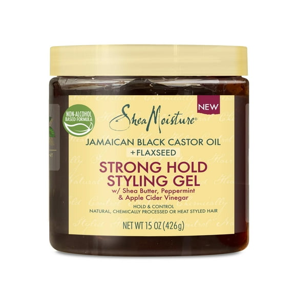 SheaMoisture Strong Hold Gel Jamaican Black Castor Oil - 15 oz Packaging may vary