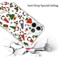 thumbnail image 3 of Chirstmas Gnomes Case Compatible with iPhone 12 Pro Max,Unique Art Design TPU Bumper Cover Case, 3 of 5