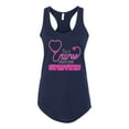 thumbnail image 2 of Wild Bobby, Funny Nurse Whats Your Superpower Nurse Week, Inspirational/Christian, Women Racerback Tank Top, Navy, Small, 2 of 4
