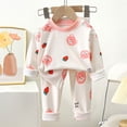 thumbnail image 3 of Odeerbi 0-13 Años Pijamas de Algodón Para Niños Y Niñas Con Camisetas de Manga Larga Estampadas Pantalones Pijama de Dos Piezas Acondicionador de Ropa Para Dormir, 3 of 3