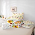 thumbnail image 6 of Feelyou Pig Horse Animal Bedding Comforter Set 7pcs, Farm Sunflower Kids King Bedding Sets, 6 of 8