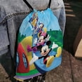 thumbnail image 4 of Mickey Mouse Clubhouse+-theme Drawstring Backpack Sports Gym Bag Water Resistant String Bag Cinch Bag12"X16"（30X40cm）, 4 of 6