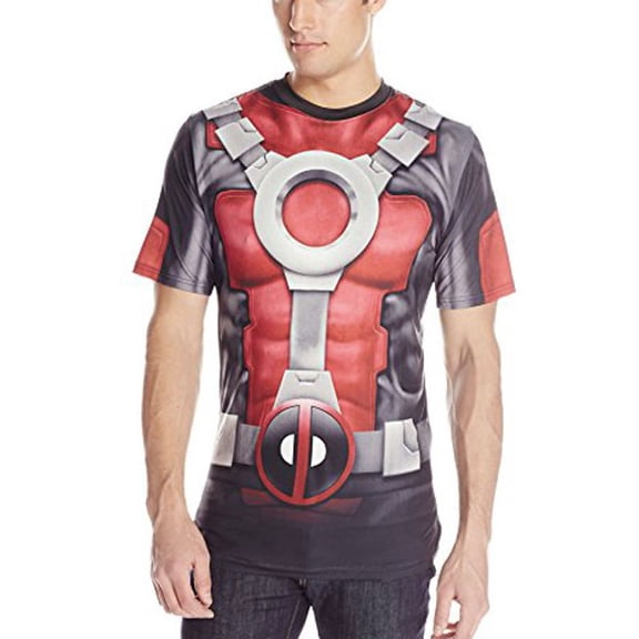 Deadpool Sublimated Costume T-Shirt