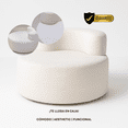 thumbnail image 2 of Sillón AIRJOL™ YY-13 Ivory — Diseño Curvo y Confort Escultural, 2 of 5