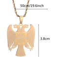 thumbnail image 2 of HAHDAXIA Pendentif Aigle République de Serbie Colliers pour Femmes Bijoux Serbe, 2 of 3