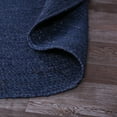 thumbnail image 3 of Handmade Braided Natural Navy Blue Jute Round Rugs Size 12 x 12 Feet Round, 3 of 3