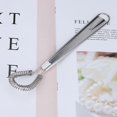 thumbnail image 3 of 2pcs Stainless Steel Egg Beater Spring Manual Whisk Hand Held Cream Stirrer Milk Blender Coffee Mixer, 3 of 4