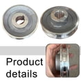 thumbnail image 4 of BTOER Aluminum A-Type Single Groove Motor Pulley for Air Compressors - 100mm Diameter, 4 of 6