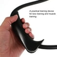 thumbnail image 2 of Minkissy Rubber Pull Exercise Black Shooting Practice Practical Training Device 1 Set, 2 of 7