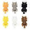 thumbnail image 1 of 6 Pcs Marqueurs en Silicone pour Verre à Vin en Forme de Chat, 1 of 5