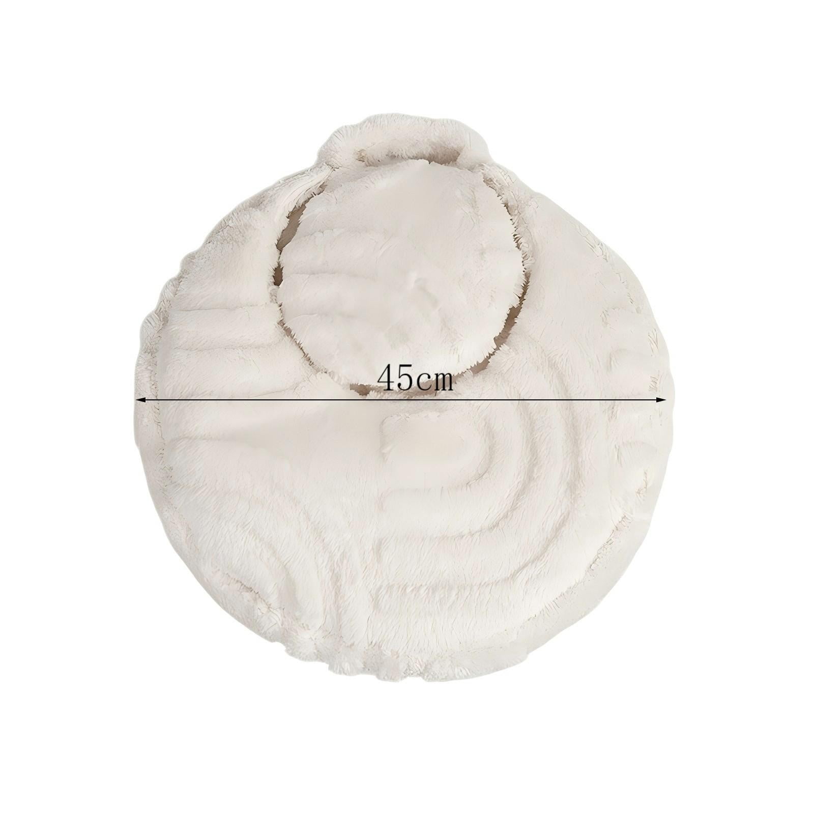 Minimalist Cat Bed for Deep Sleep and Relaxation Warm Cozy Winter Pet Bed Ideal Indoor Cats Comfort