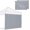 Gray, variant on Canopy SunWall 10x10 FT, 3 Pack Sidewall Only, Gray