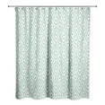 thumbnail image 2 of Creative Products Mint Southwest Diamond 71x74 Shower Curtain, 2 of 2