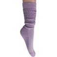 thumbnail image 3 of 6 Pairs Slouch Socks Women and Men Shoe Size 5 to 10 (Lilac), 3 of 6