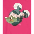 thumbnail image 2 of Disney - Mickey Head Nature Fill - Men's Crew Fleece Sweatshirt, 2 of 4