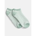 thumbnail image 2 of Joyspun Women's Comfort Full Terry Low Cut Socks, 3-Pack, Fits Shoe Size 4-10, 2 of 3