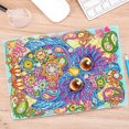 thumbnail image 3 of Cuaderno de cubierta de pintura de diamante Kit de cuaderno de pintura de diamante DIY Arte de diamante Cristal Punto de cruz Diario de pintura Diario Adecuado para adolescentes Bloc de notas Aprendi, 3 of 5
