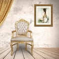 thumbnail image 3 of Loreth, Lanie 25x32 Gold Ornate Wood Framed with Double Matting Museum Art Print Titled - Woman Sitting II, 3 of 4