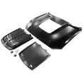 thumbnail image 6 of Ikon Motorsports Compatible with 18-23 Ford Mustang 2Dr GT500 Style Aluminum Front Hood - Black, 6 of 8